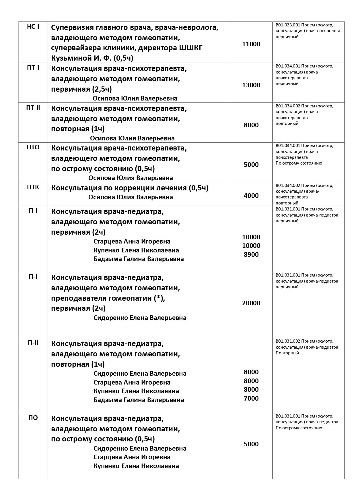 price page 3